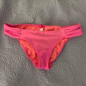 VS bright pink bikini bottoms